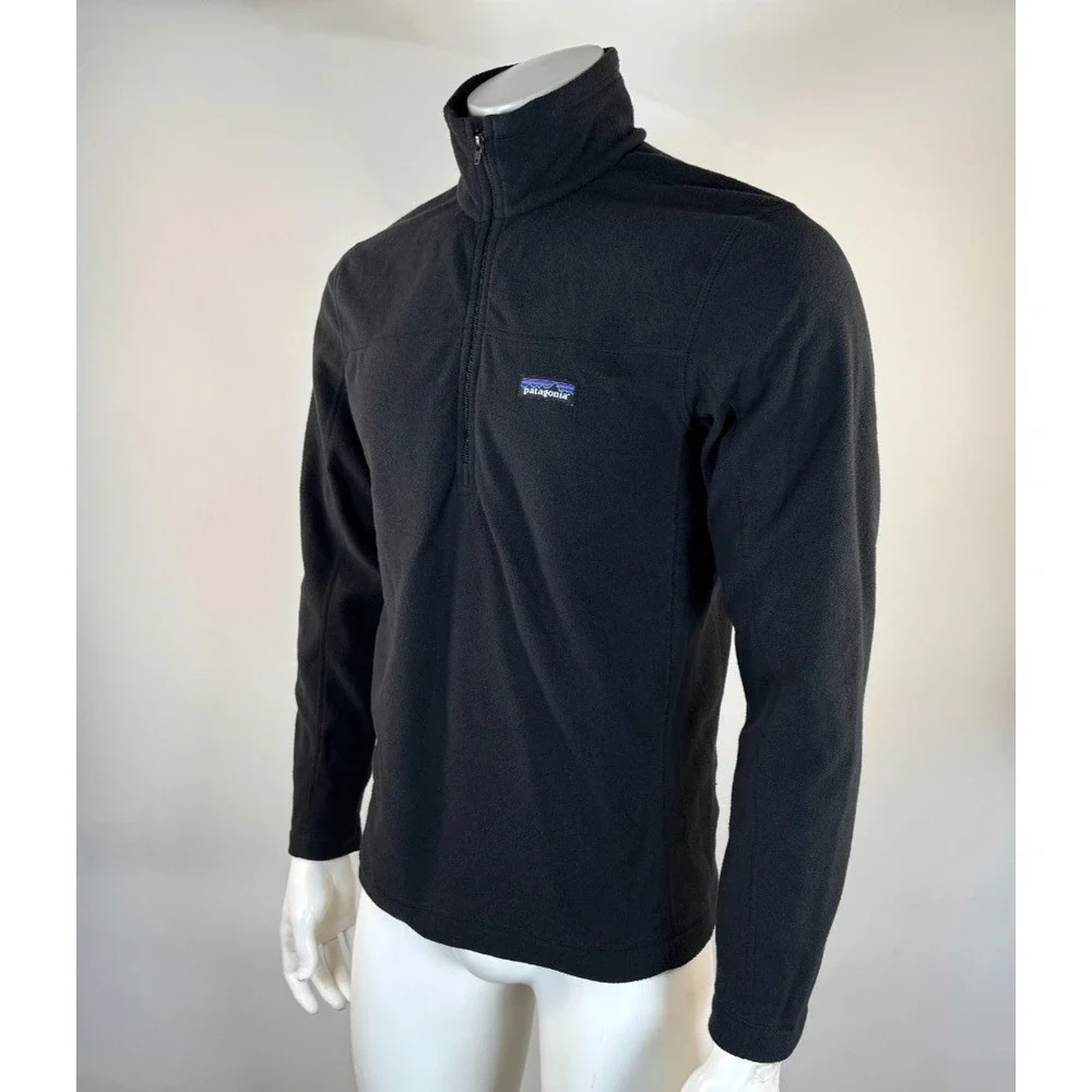 Patagonia Micro D‎ Fleece Pullover Mens S Long Sleeve 1/4 Zip Sweater Sweatshirt